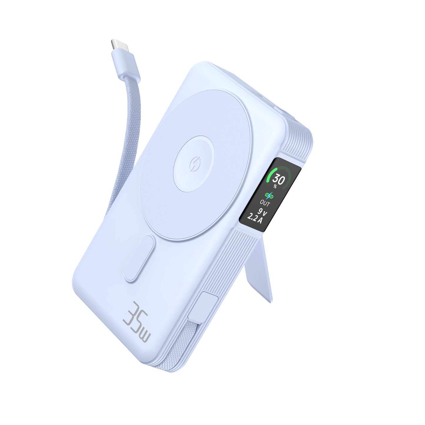 Magnetic TFT Screen 10000Mah fast charging power bank