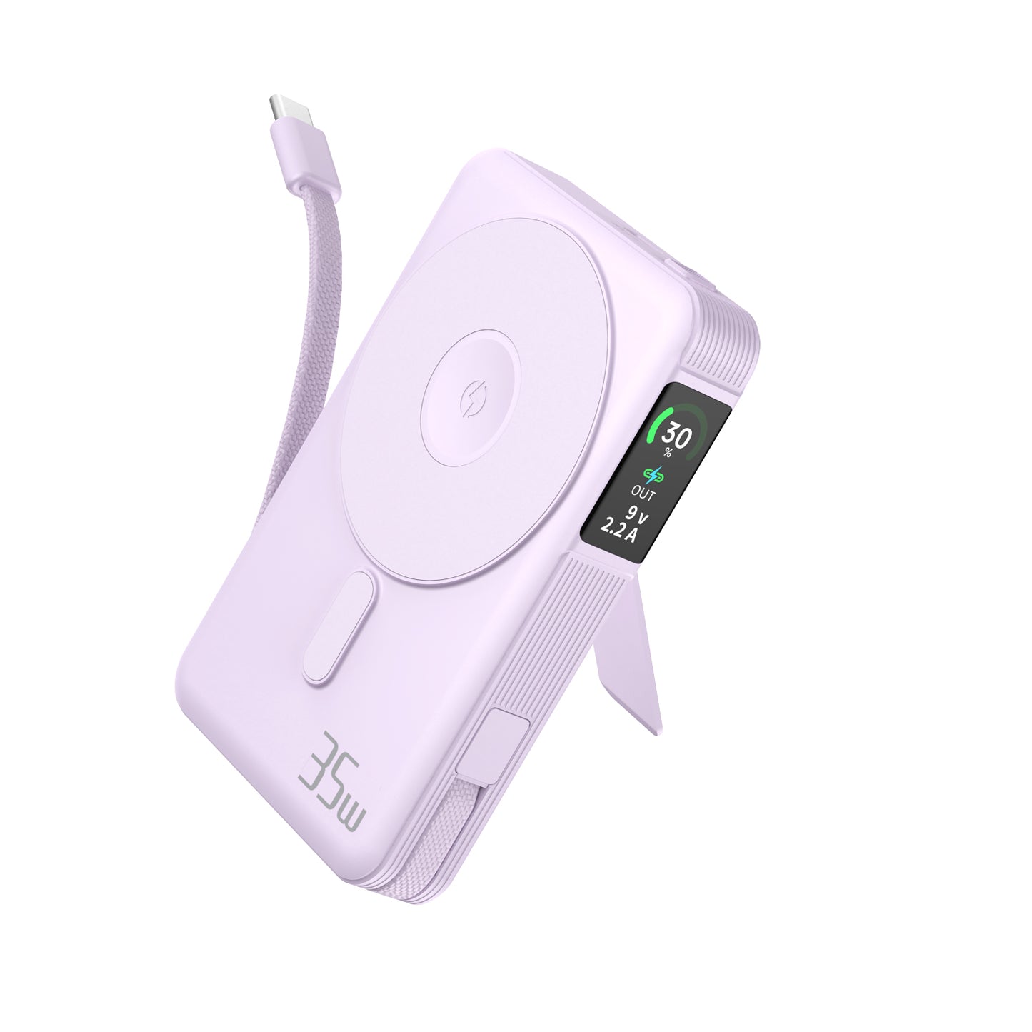 Magnetic TFT Screen 10000Mah fast charging power bank