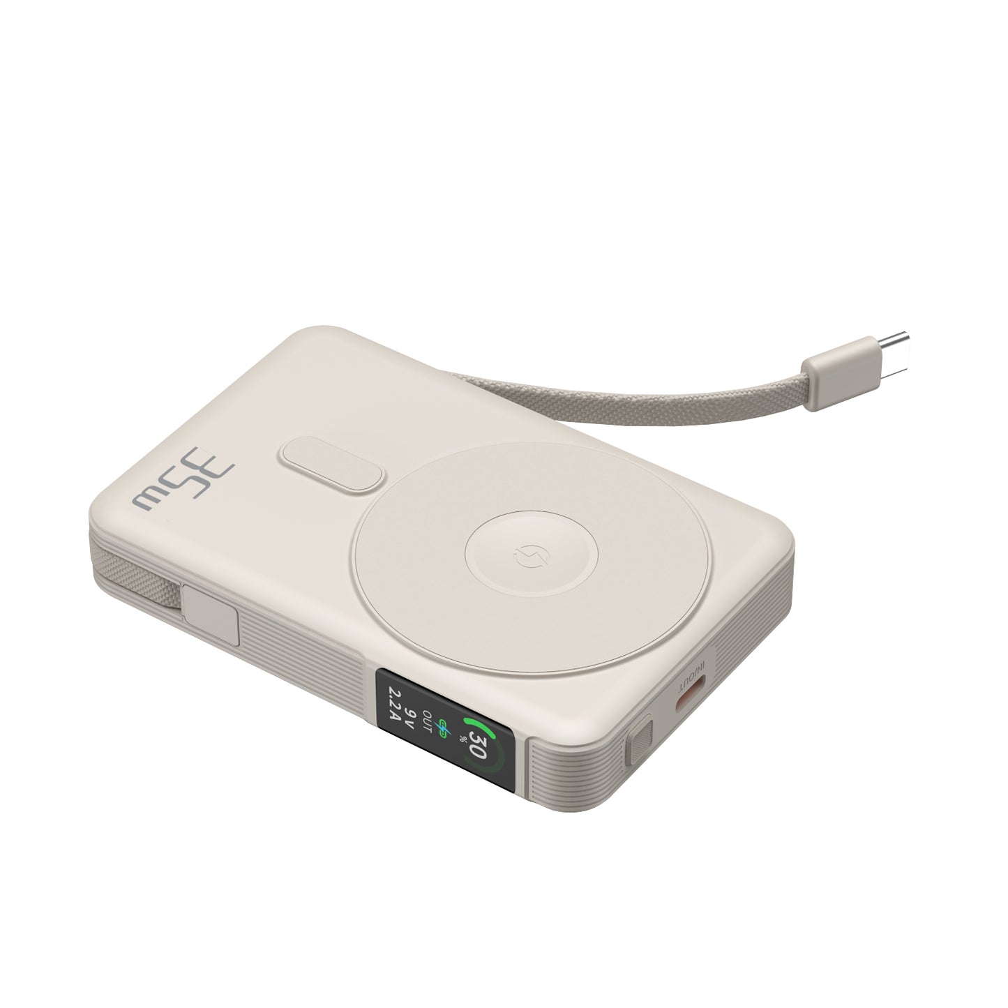Magnetic TFT Screen 10000Mah fast charging power bank