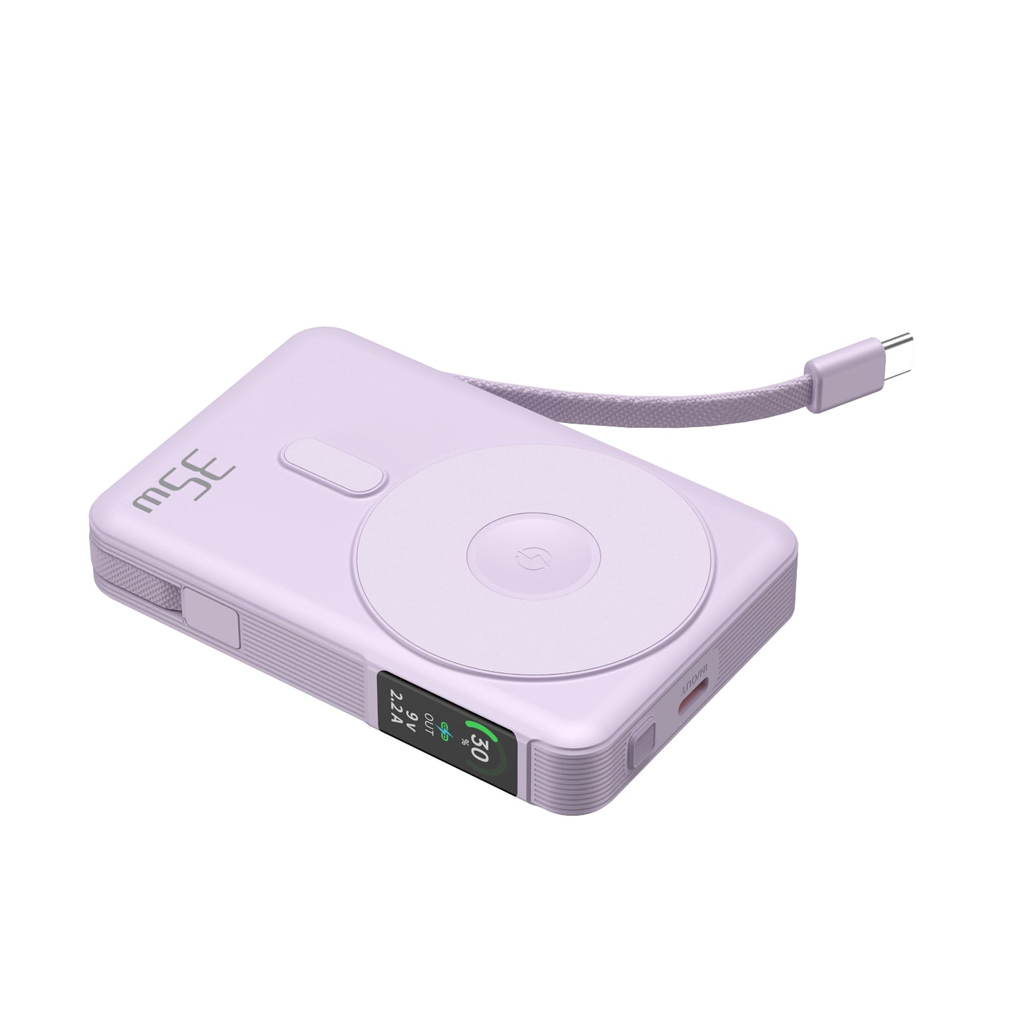Magnetic TFT Screen 10000Mah fast charging power bank