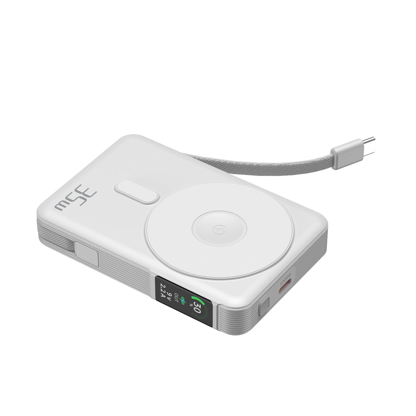Magnetic TFT Screen 10000Mah fast charging power bank