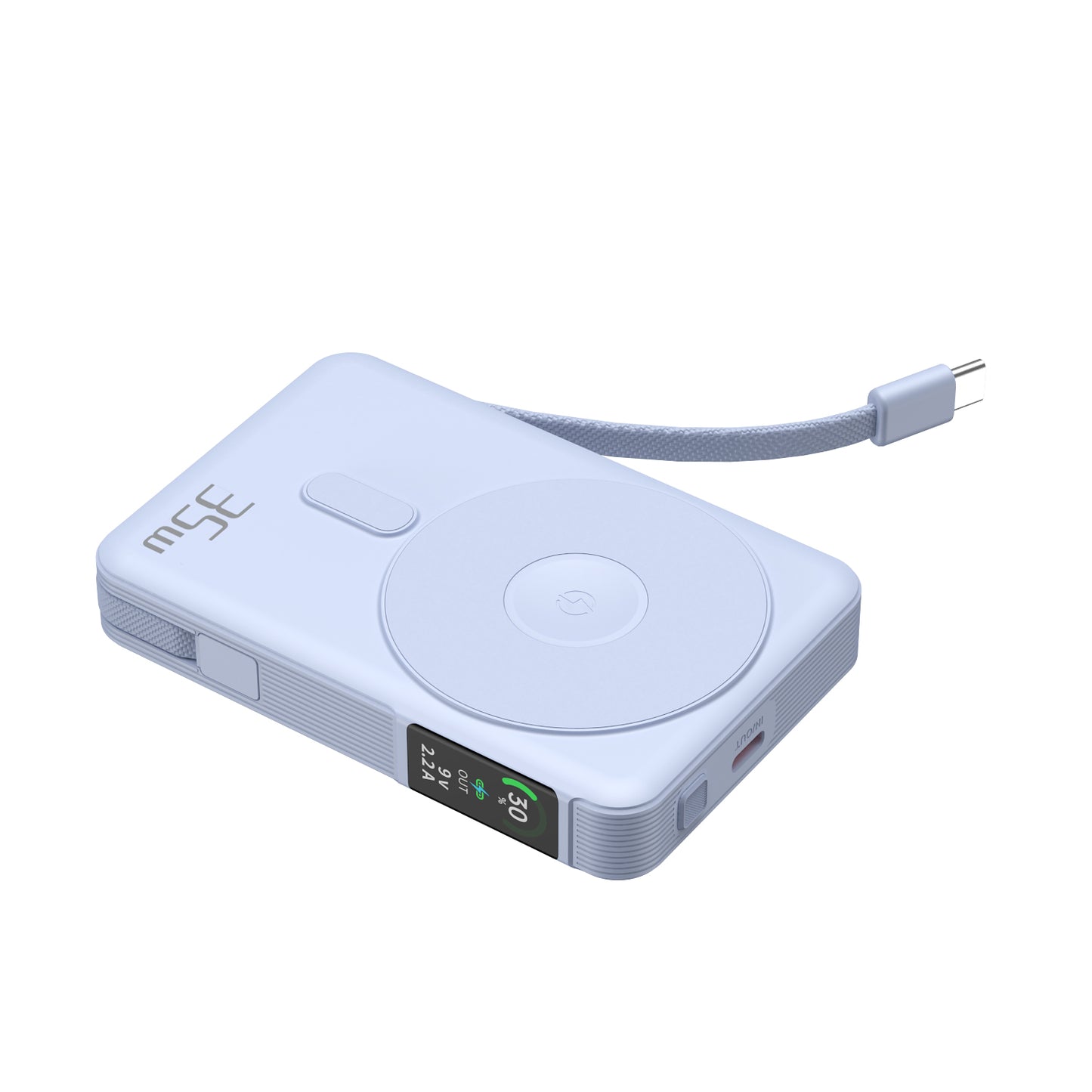 Magnetic TFT Screen 10000Mah fast charging power bank