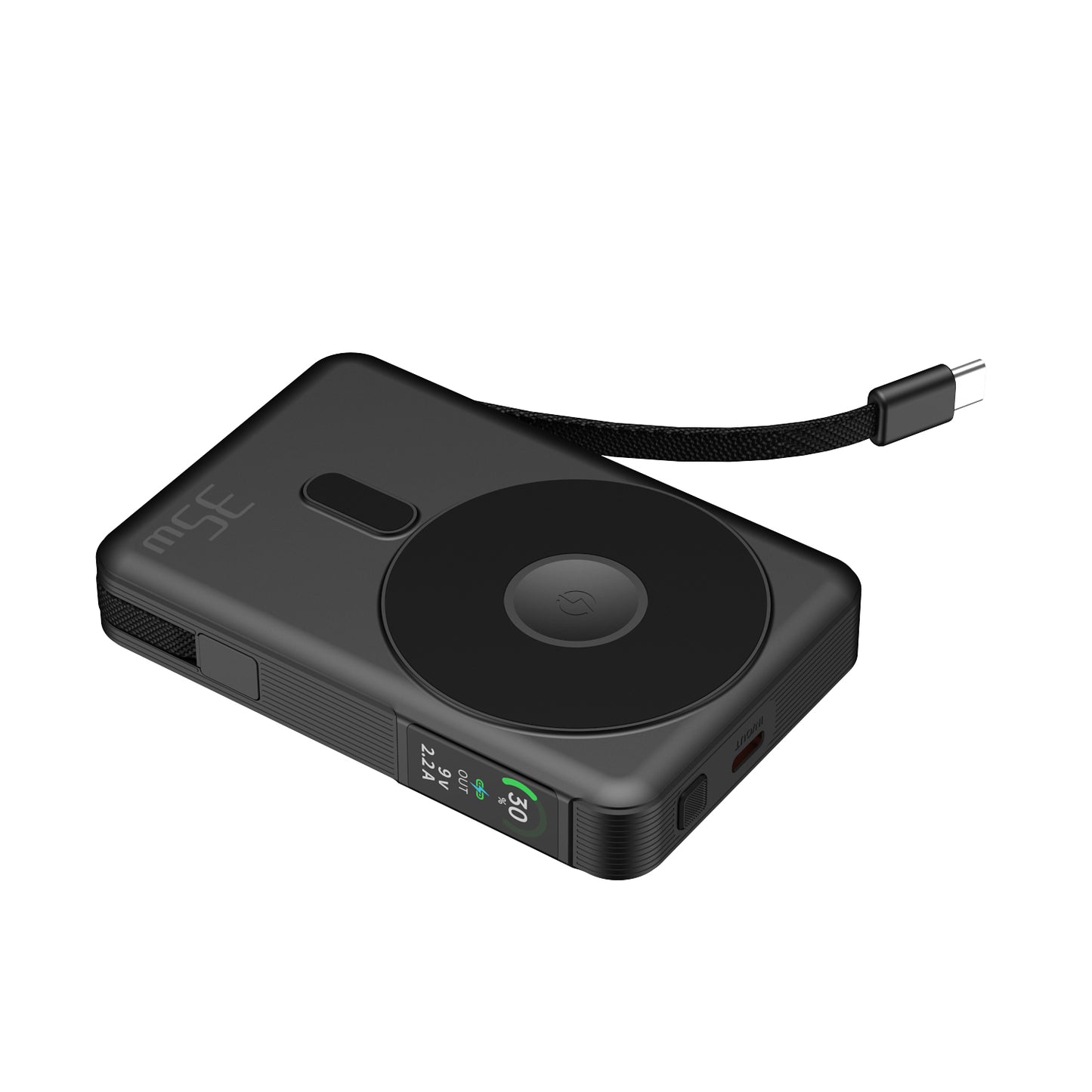 Magnetic TFT Screen 10000Mah fast charging power bank