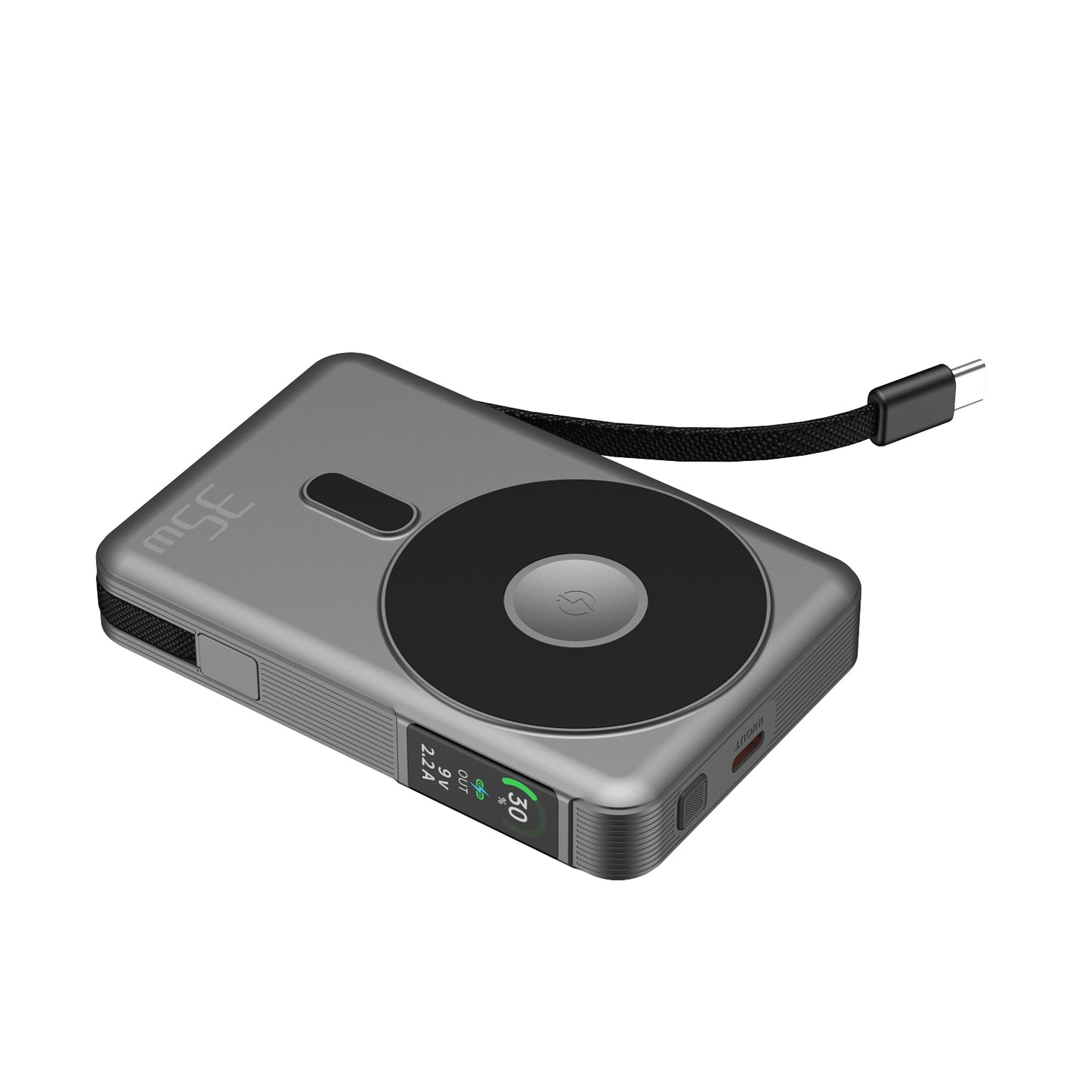 Magnetic TFT Screen 10000Mah fast charging power bank