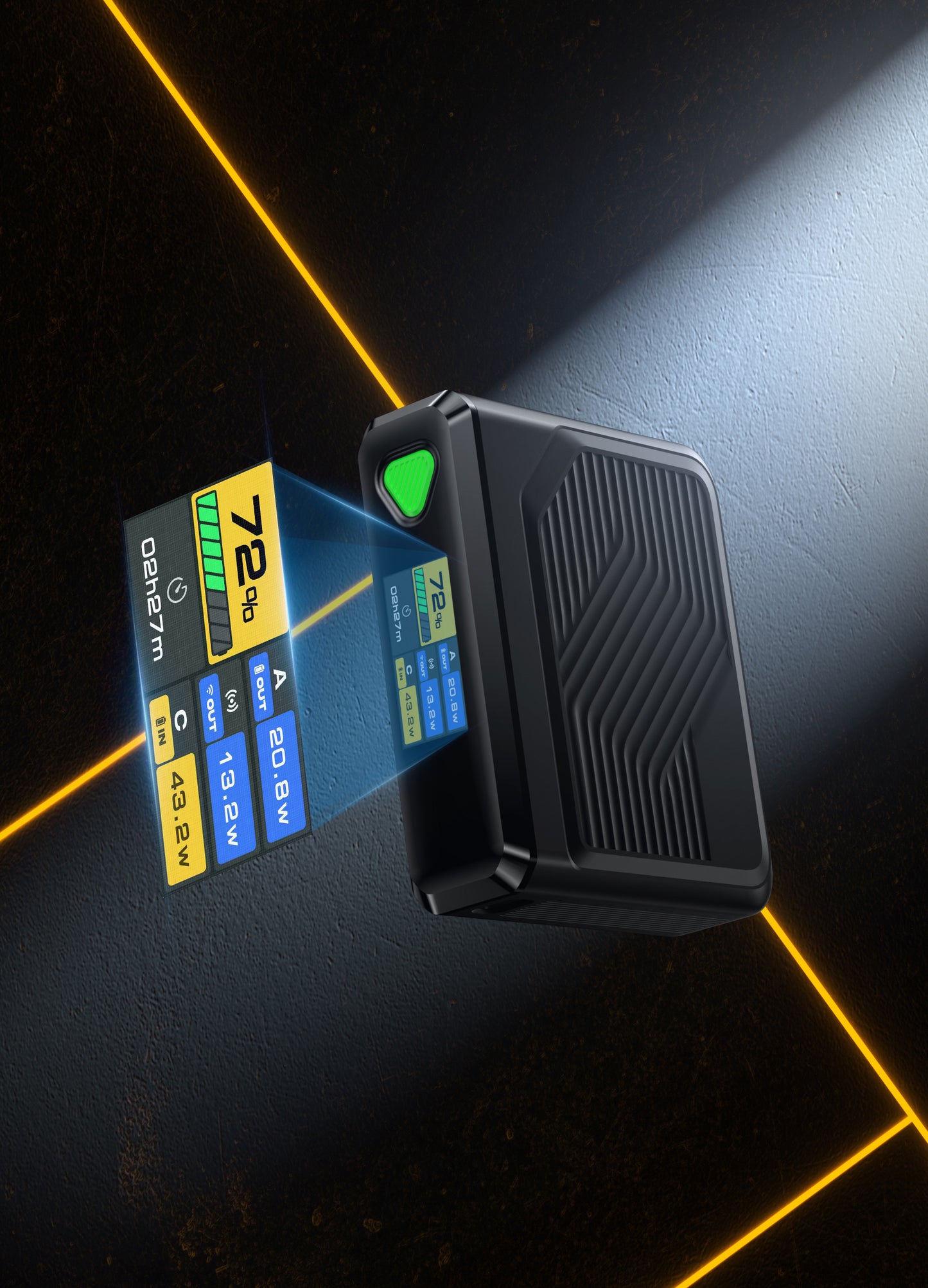 20000mAh 100W fast charging power bank