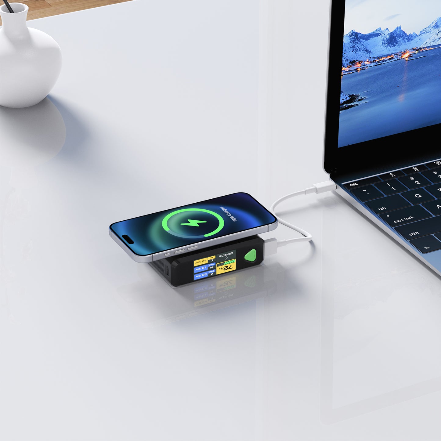 20000mAh 100W fast charging power bank