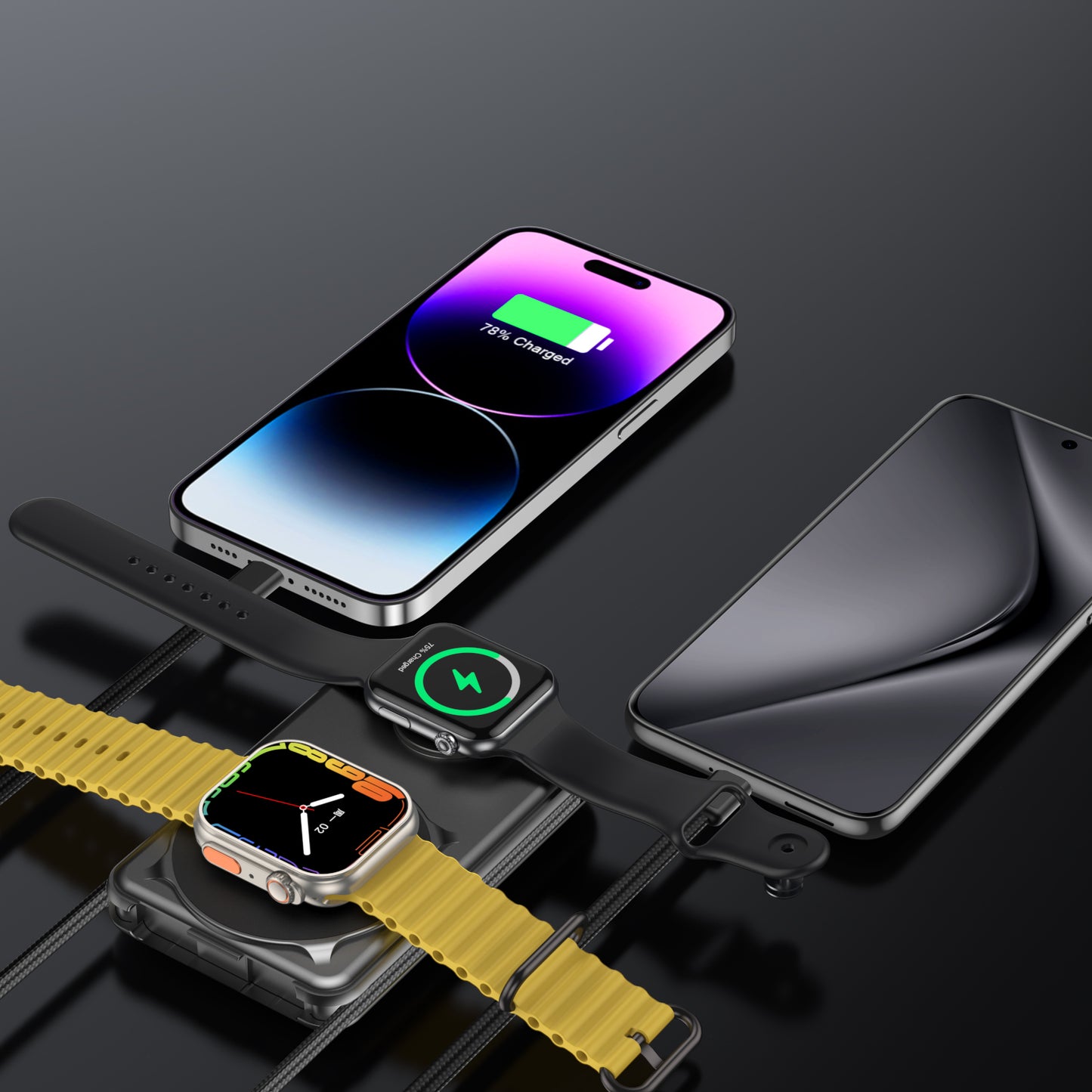 Magnetic 10000Mah Apple/Samsung watch power bank