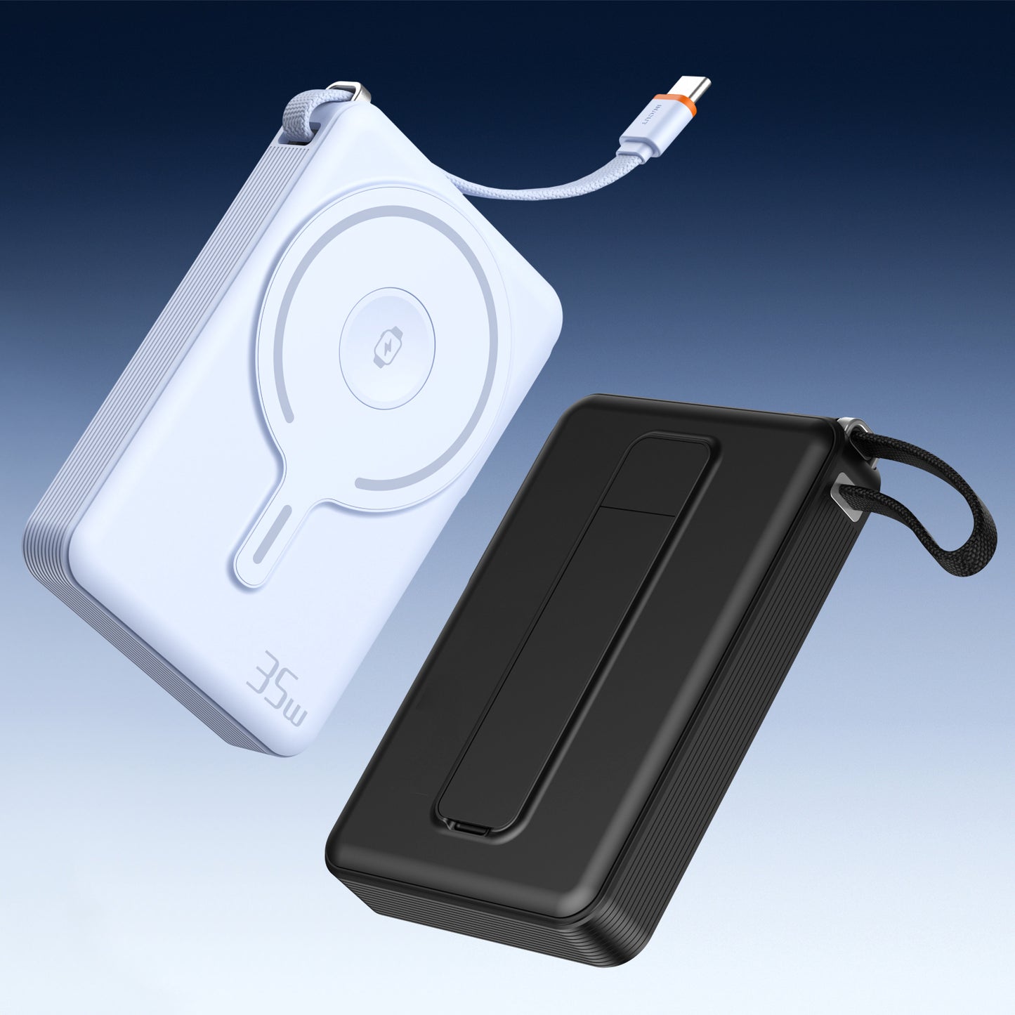 Magnetic TFT Screen 10000Mah fast charging power bank