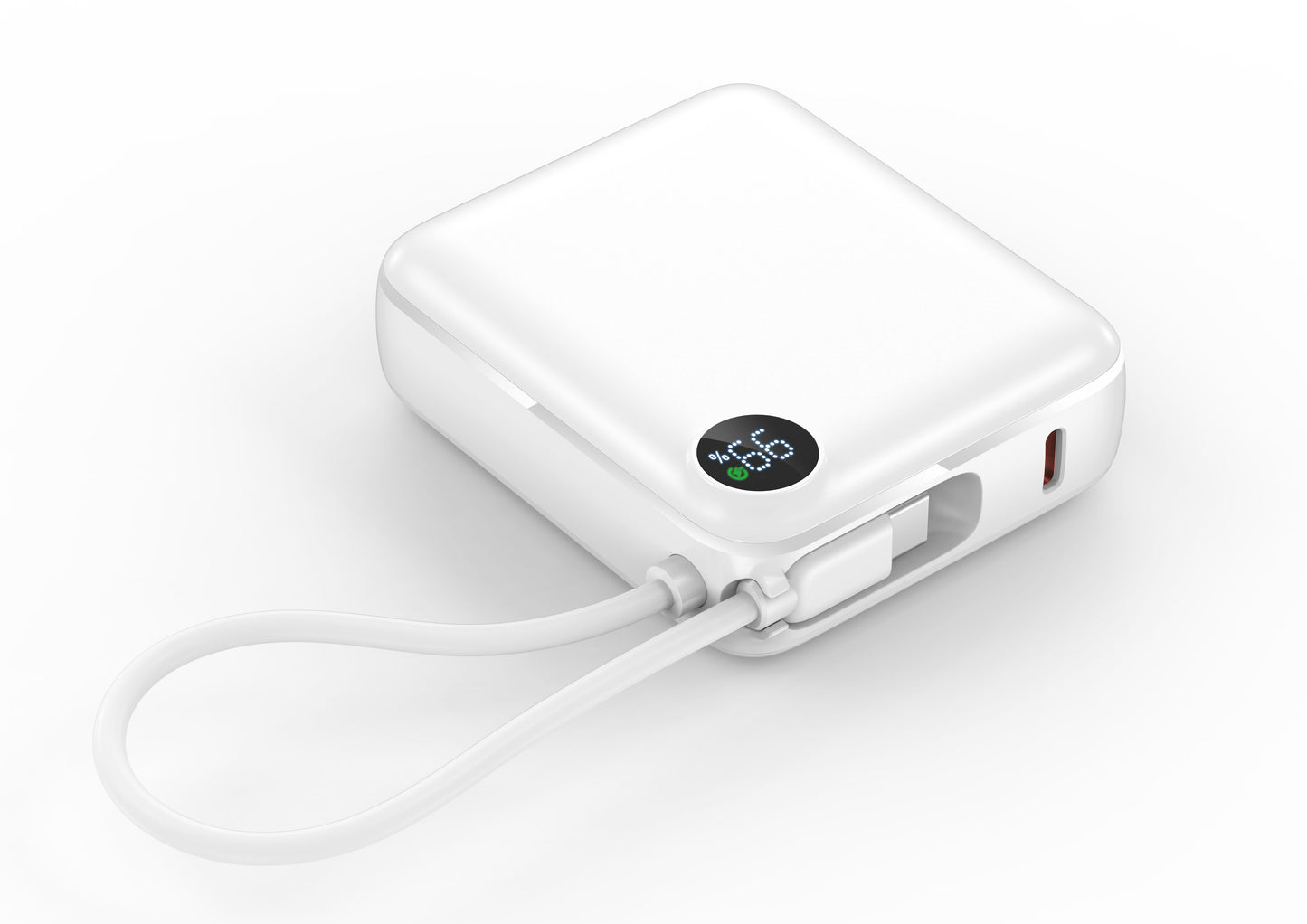 10000mAh Built-in Cable power bank