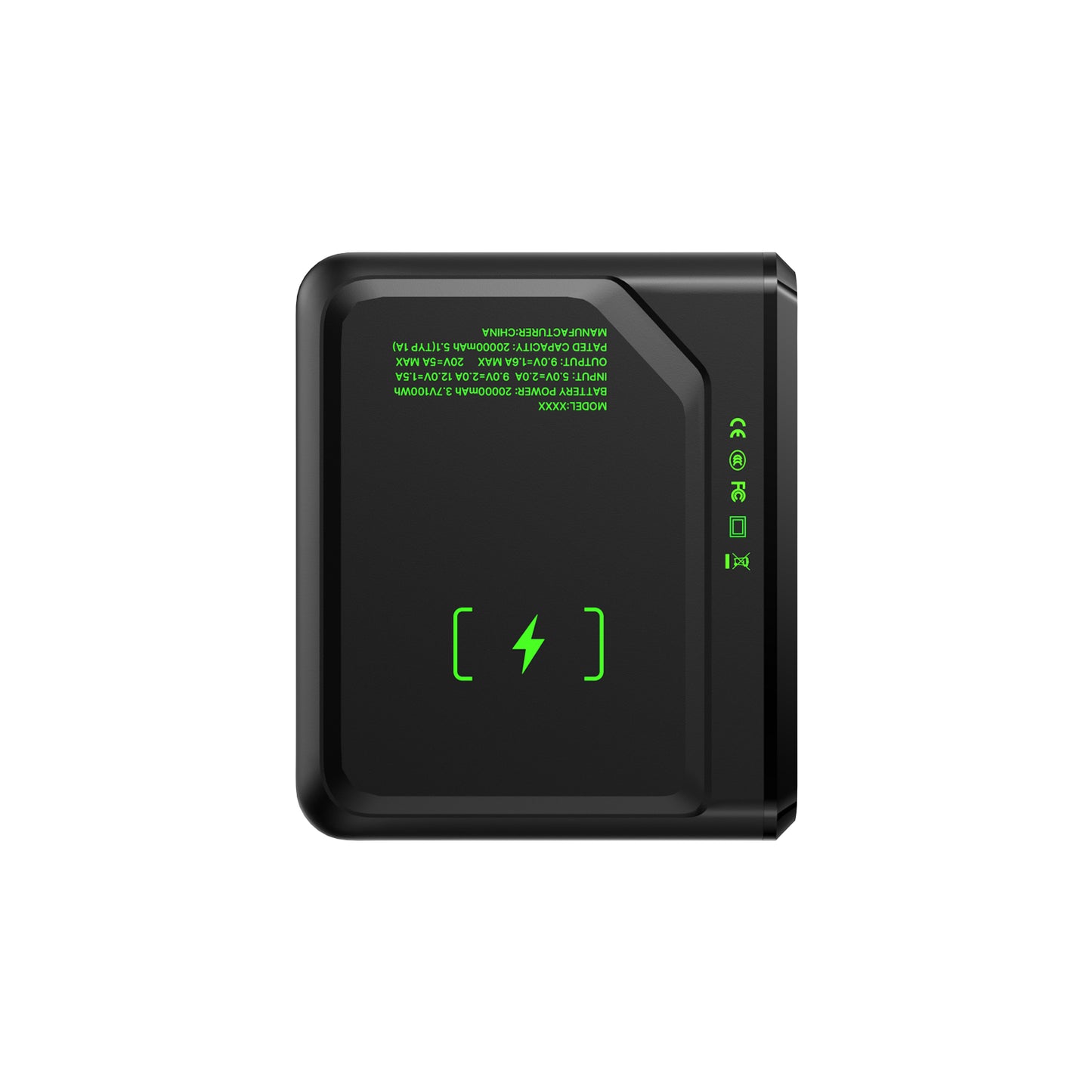 20000mAh 100W fast charging power bank