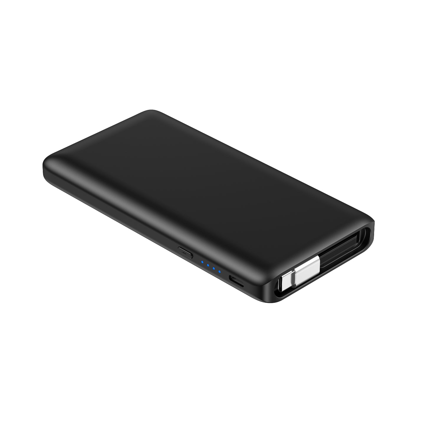10000Mah Retractable 70CM cable fast charging power bank