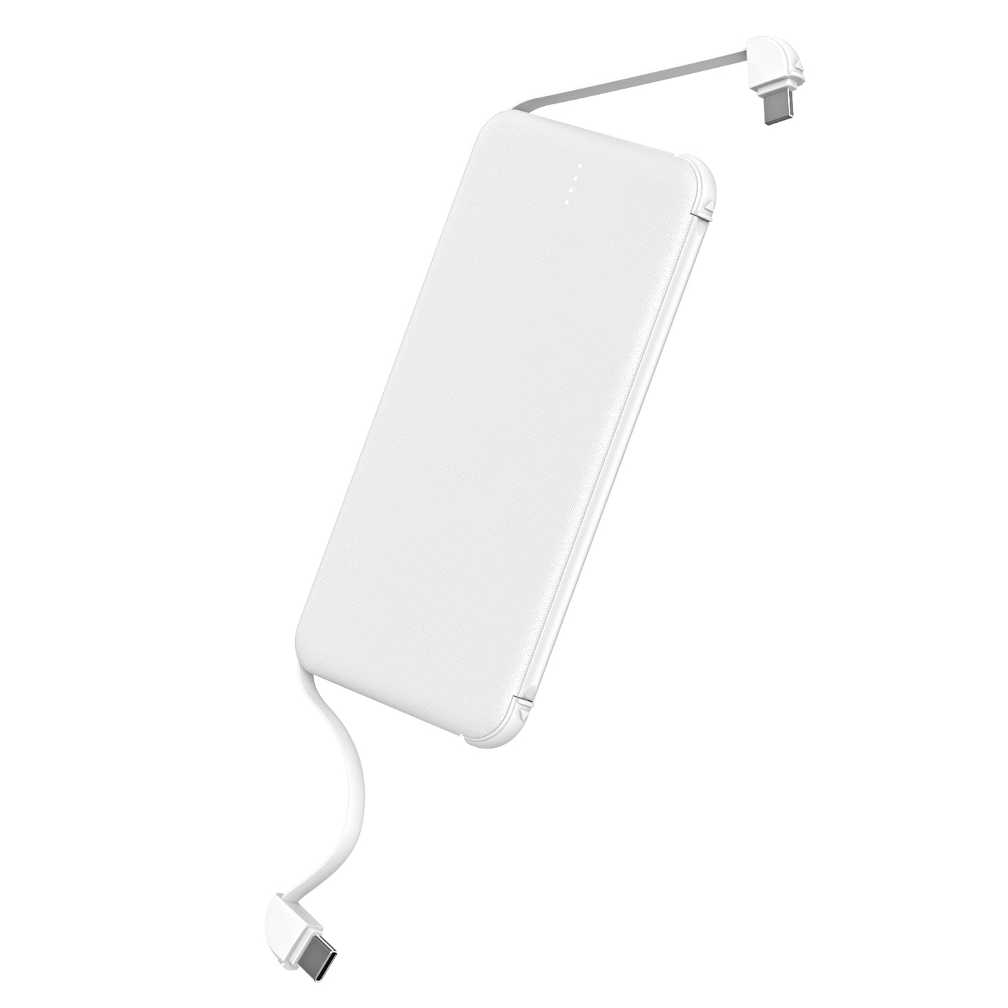 Portable Charger 20watts Power Bank 5000mAh Built-in Cables with LED Display