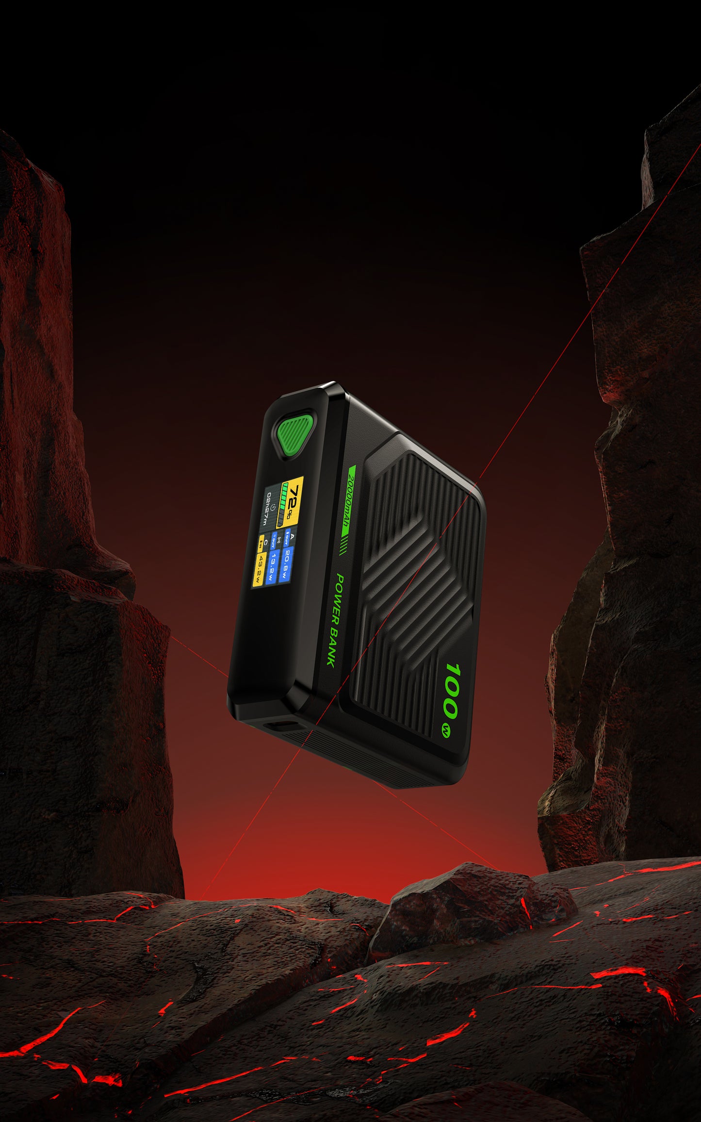 20000mAh 100W fast charging power bank