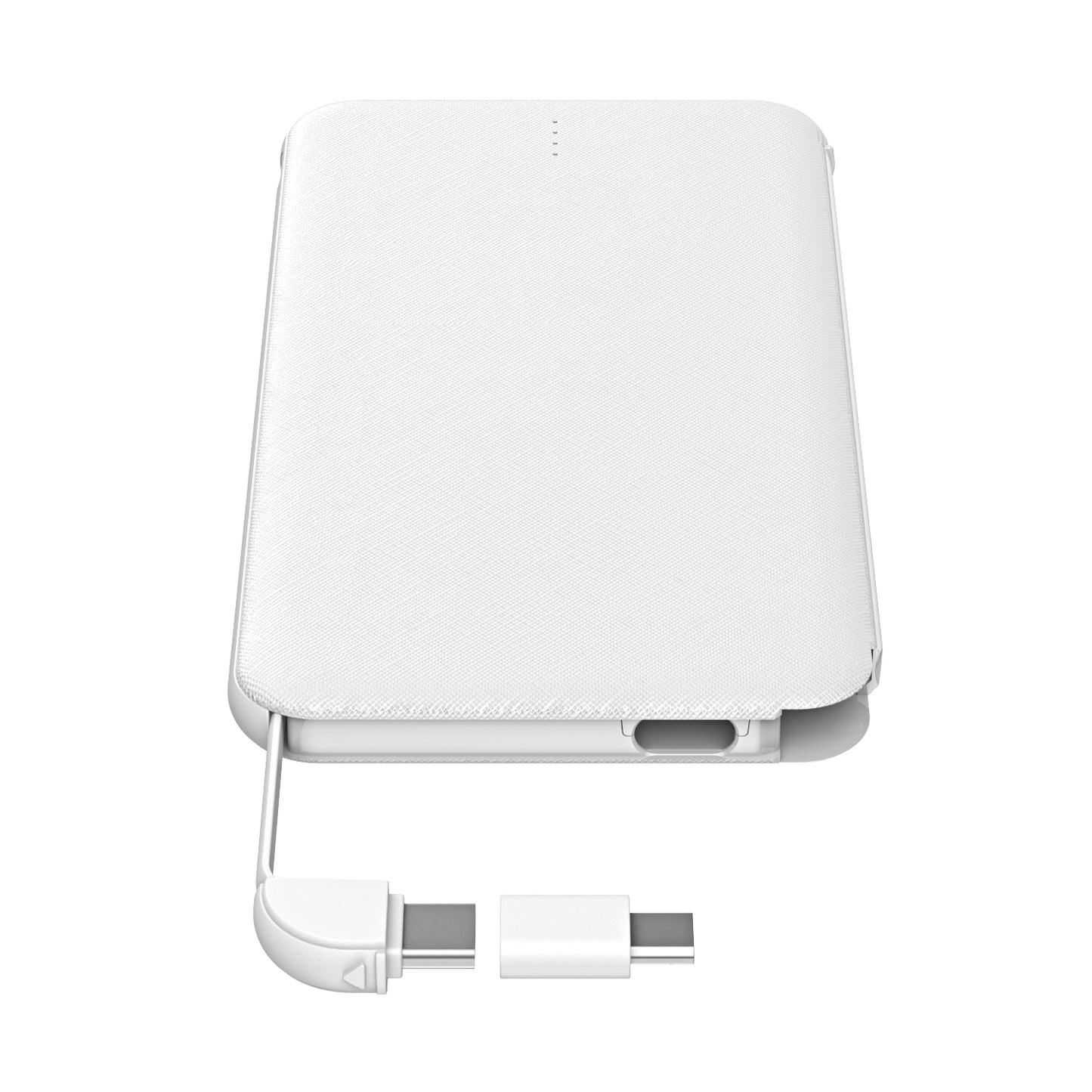 Portable Charger 20watts Power Bank 5000mAh Built-in Cables with LED Display