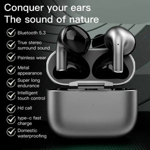 TWS Earphone Bluetooth 5.3 True Wireless Stereo Gaming Earbuds Sport Headset With Mic LED Display Headphones