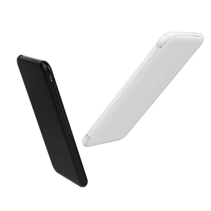 Power bank 5000mah with dual cables type-c adaptor power bank 5000mah