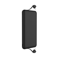 Load image into Gallery viewer, Built-in 4 cable Fast Charging Power Bank 10000mah Mobile Battery Phone Charger Powerbank High Capacity 10000 mah Power Banks