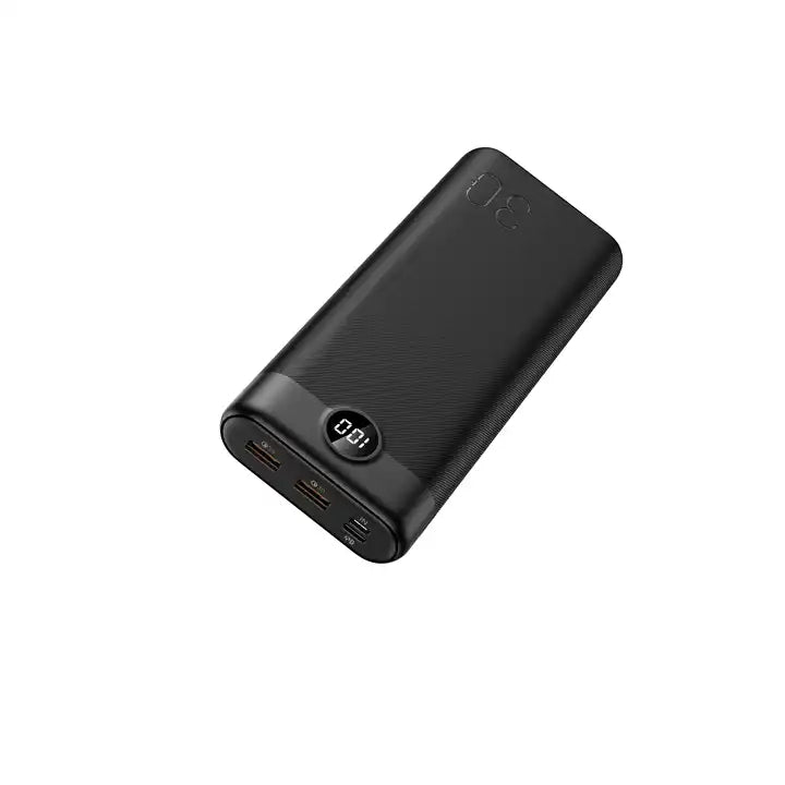 30000mah power bank fast charger Powerbank Dual USB Port And Type C Input Output Charging Powerbank