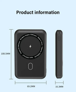 Wireless Magnetic Power Banks Mini Fast Charge Power Station 10000mah