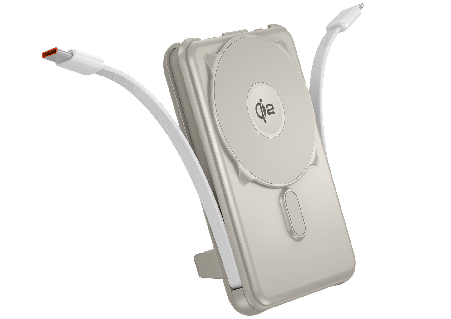 Magnetic Qi2 Wireless Charging Power Bank