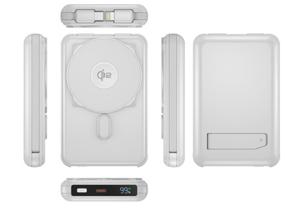 Magnetic Qi2 Wireless Charging Power Bank