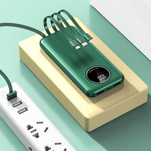 Load image into Gallery viewer, PD 3.0 Fast Charging 20Watts Power Banik Built-in Four Kinds Cables Design LED Display