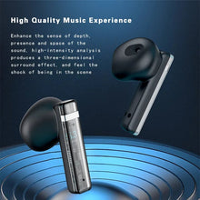 Load image into Gallery viewer, Wireless Earphones BT5.3 Translucent Appearance Design Gaming Earbuds TWS Headphones With LED Digital Display