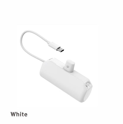 PD3.0 Fast Charging 5000mAh Mini Ultra Compact Portable Phone Charger Battery Pack with Type-c Plug