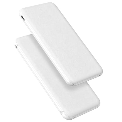Portable Charger 20watts  Power Bank 5000mAh Built-in Cables with LED Display
