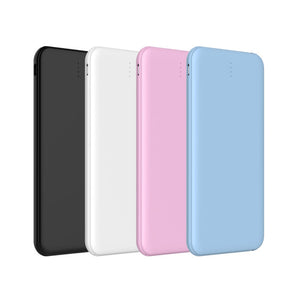 Power bank 5000mah with dual cables type-c adaptor power bank 5000mah