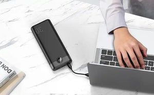 30000mah power bank fast charger Powerbank Dual USB Port And Type C Input Output Charging Powerbank