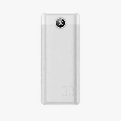 30000mah power bank fast charger Powerbank Dual USB Port And Type C Input Output Charging Powerbank