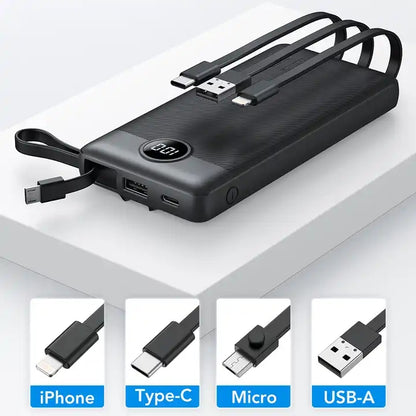 New Digital Display Power Banks 10000mAh Mobile Charger Power Bank