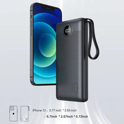 New Digital Display Power Banks 10000mAh Mobile Charger Power Bank